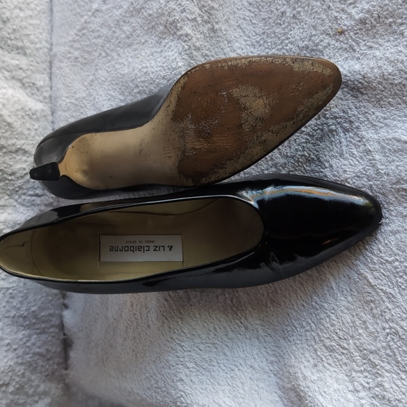 Black Patent Leather, Classic Pumps, Made in Spain - Picture 7 of 7